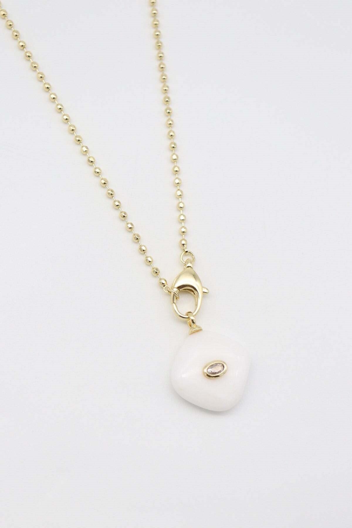 Vip Gold White Kolye