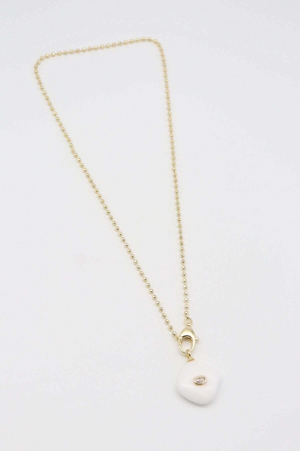 Vip Gold White Kolye
