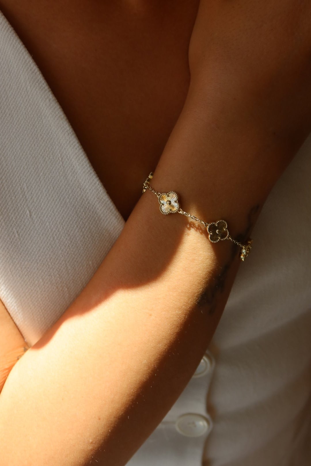 Vip Yonca Gold Bileklik