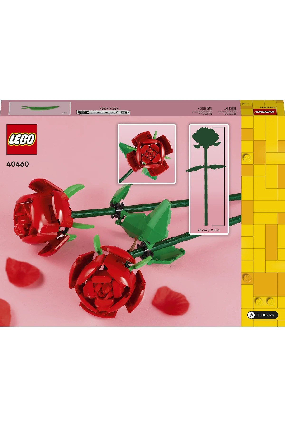 ® Botanicals Gül 40460 - 8+ Dekoratif Çiçek Model Yapım Seti (120Parça)