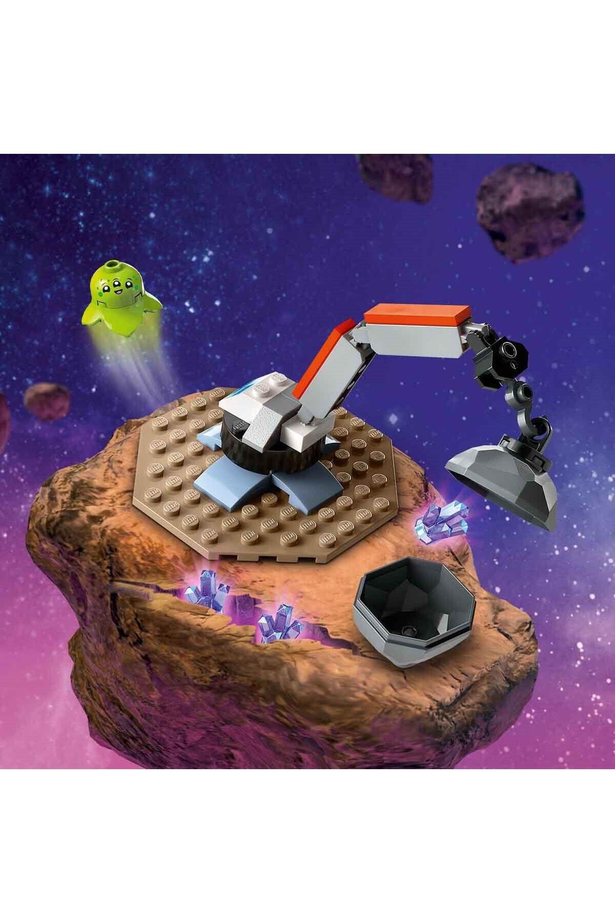 ® City Uzay Gemisi ve Asteroit Keşfi 60429 - 4 Yaş ve Üzeri Çocuklar için Uzay Laboratuvar