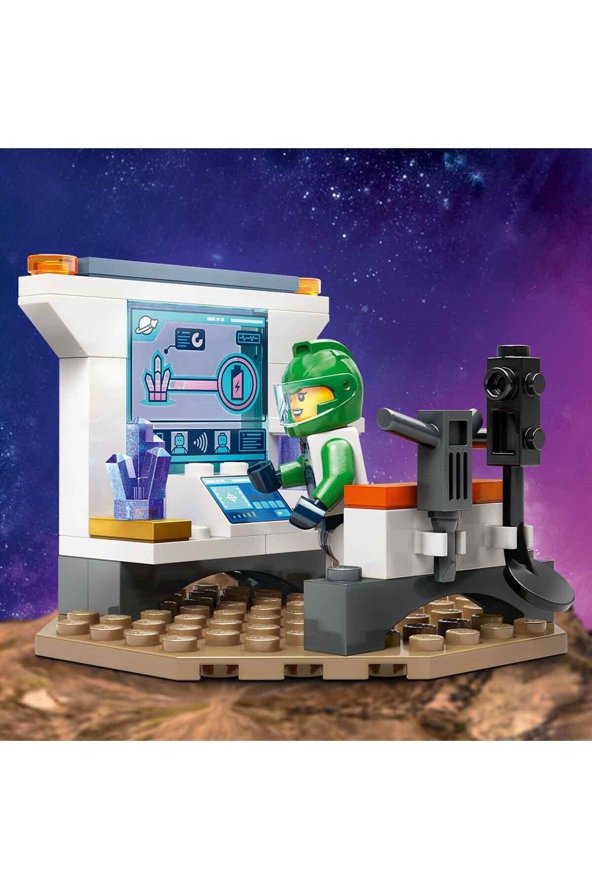 ® City Uzay Gemisi ve Asteroit Keşfi 60429 - 4 Yaş ve Üzeri Çocuklar için Uzay Laboratuvar