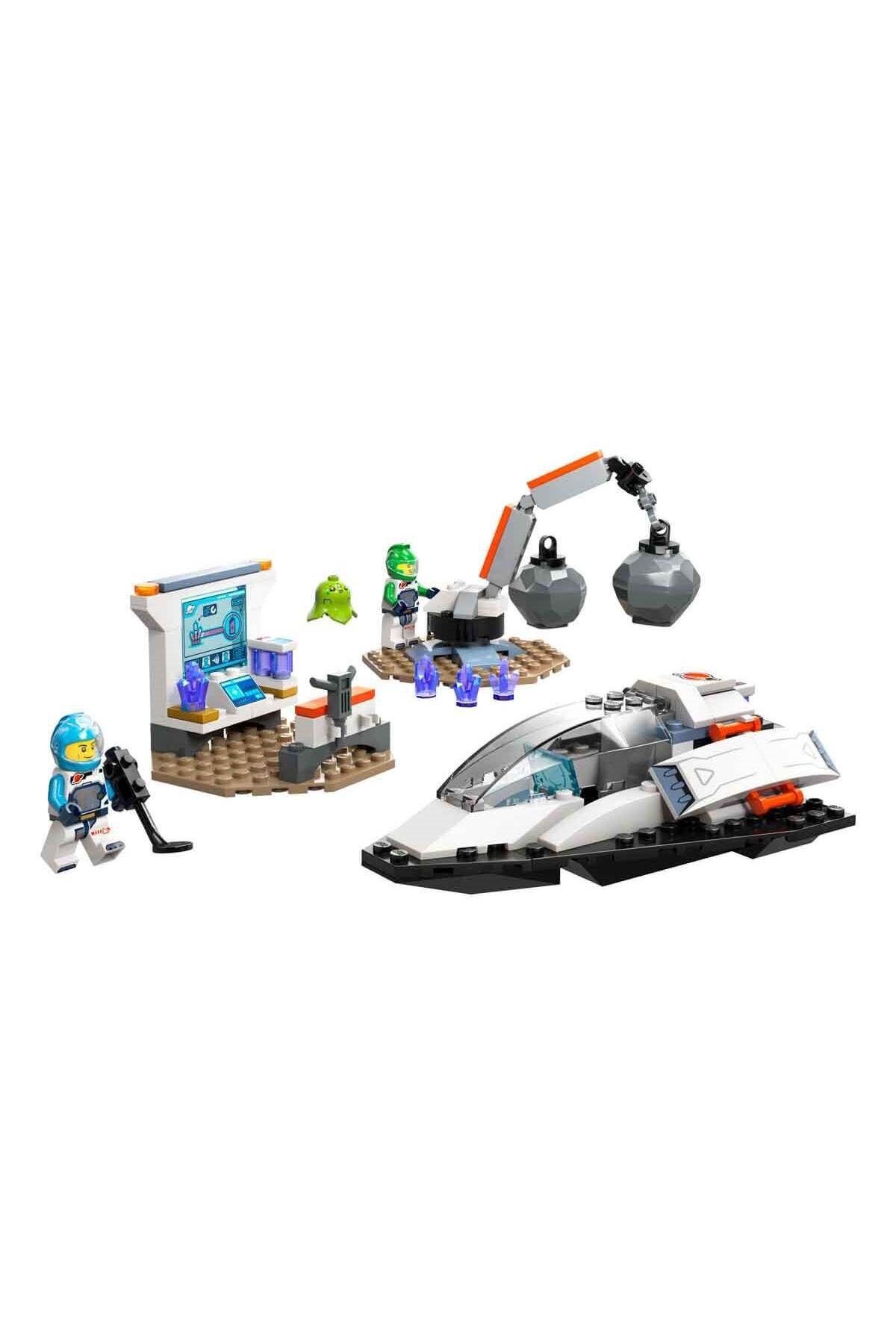 ® City Uzay Gemisi ve Asteroit Keşfi 60429 - 4 Yaş ve Üzeri Çocuklar için Uzay Laboratuvar