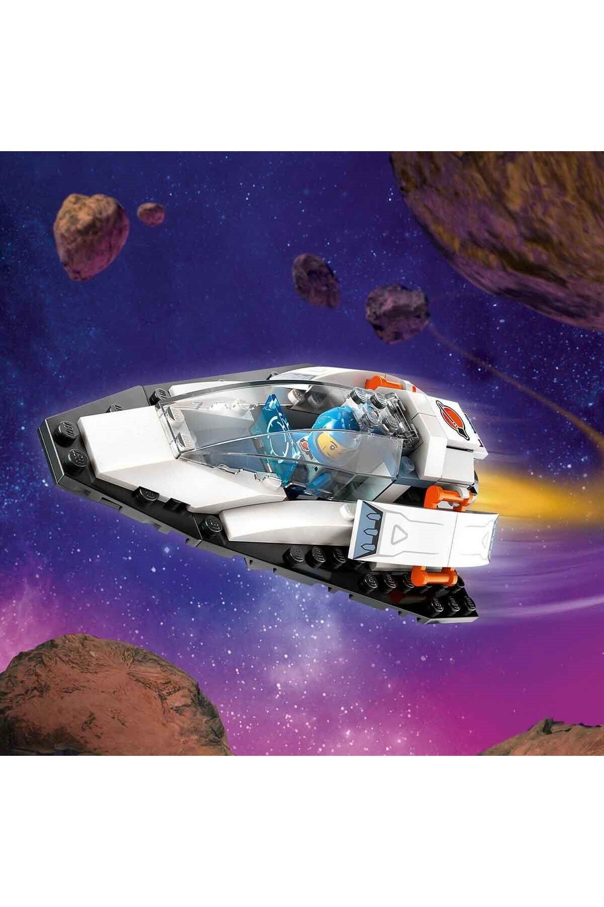 ® City Uzay Gemisi ve Asteroit Keşfi 60429 - 4 Yaş ve Üzeri Çocuklar için Uzay Laboratuvar