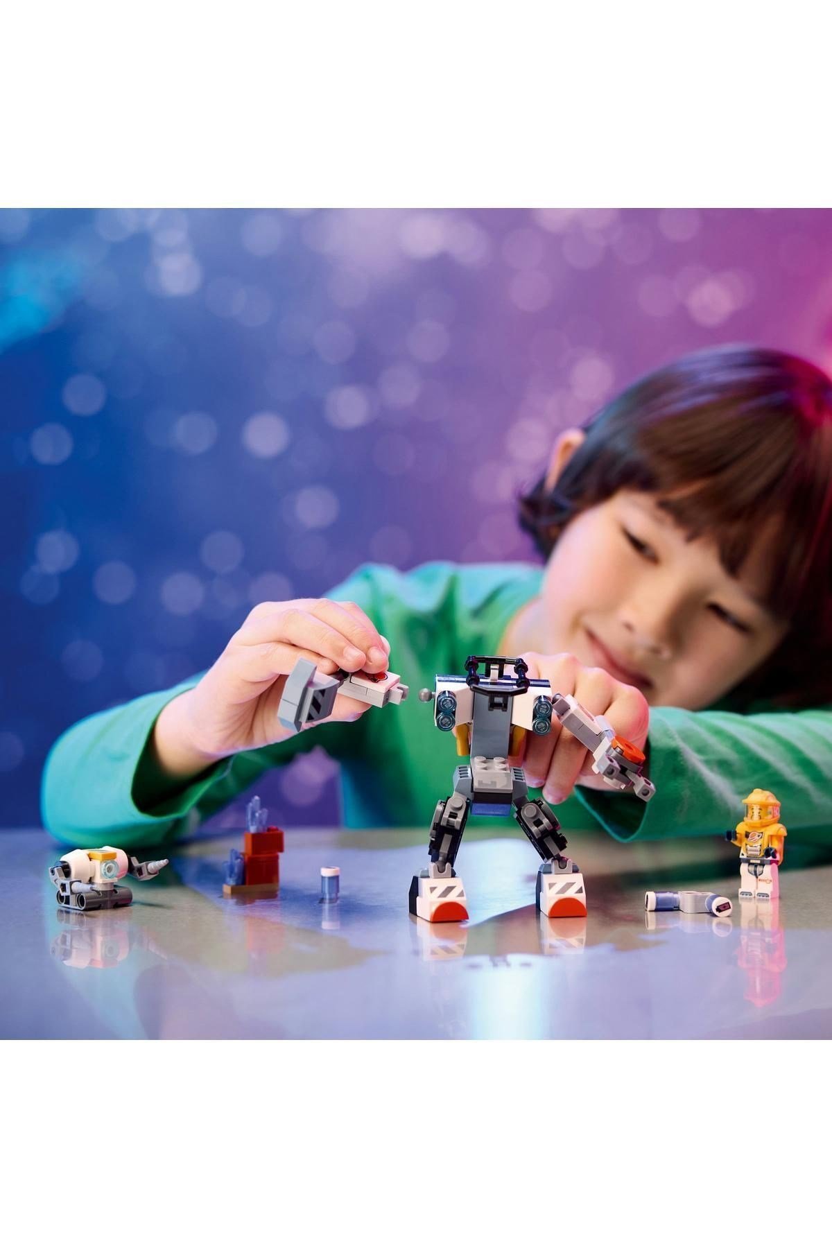 ® City Uzay İnşaat Robotu 60428 - 6 Yaş ve Üzeri İçin Yapım Seti (140 Parça)