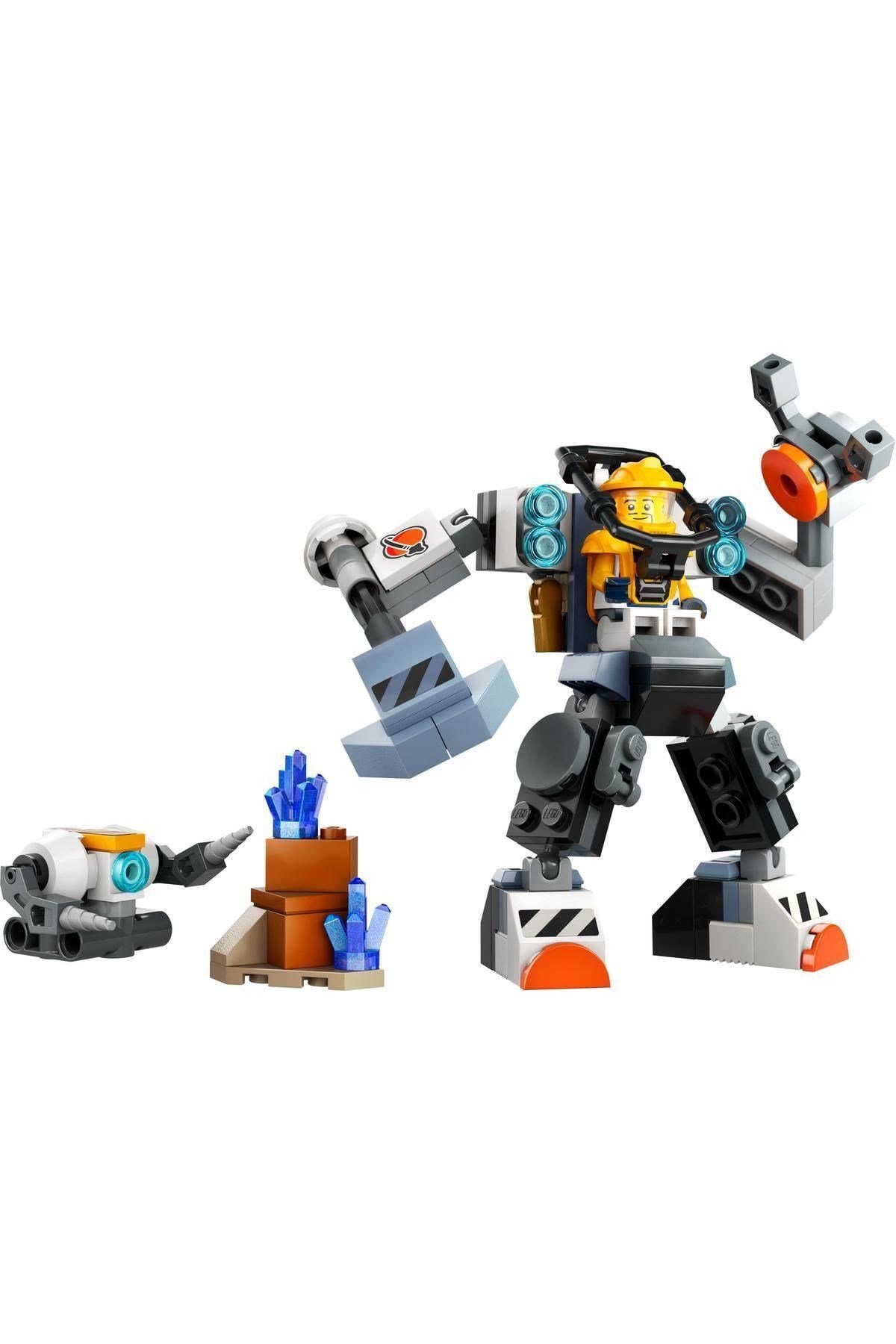 ® City Uzay İnşaat Robotu 60428 - 6 Yaş ve Üzeri İçin Yapım Seti (140 Parça)