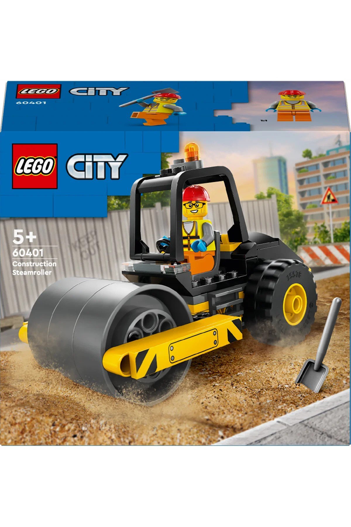 ® City Yol Silindiri 60401 -5+ için Yaratıcı Oyuncak Yapım Seti (78P)