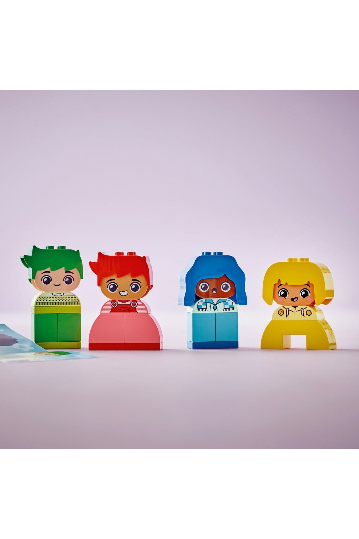 ® DUPLO® İlk Büyük Duygularım 10415 - 1/2 + Çocuklar için Eğitici Oyuncak Yapım Seti (23P)