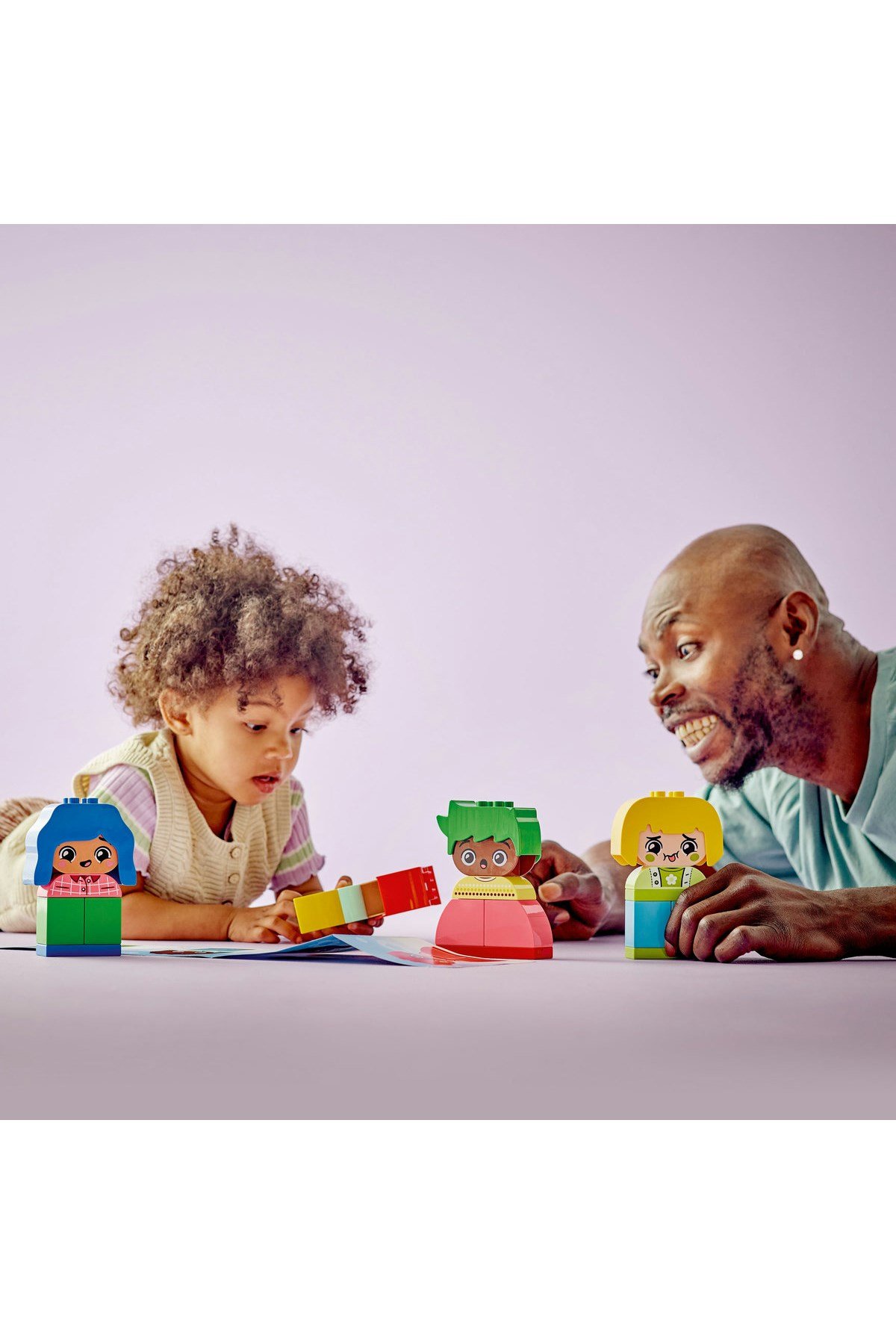 ® DUPLO® İlk Büyük Duygularım 10415 - 1/2 + Çocuklar için Eğitici Oyuncak Yapım Seti (23P)