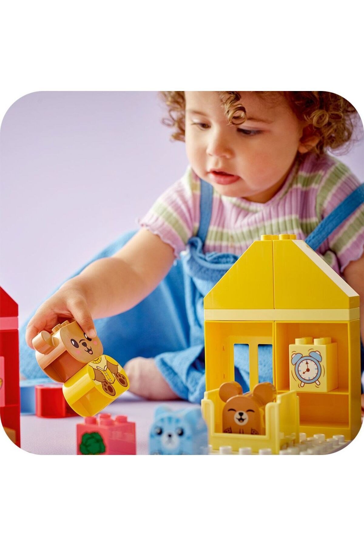 ® DUPLO® İlk Günlük Rutinlerim: Yemek ve Uyku Zamanı 10414 - 1/2+ Oyuncak Yapım Seti (28P)