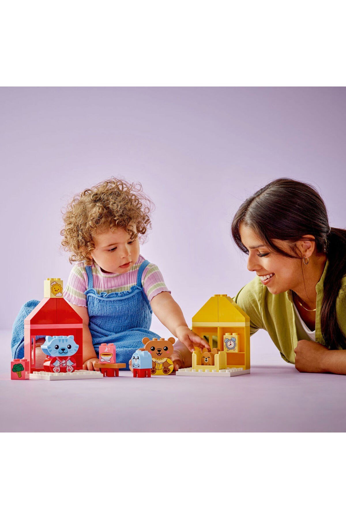 ® DUPLO® İlk Günlük Rutinlerim: Yemek ve Uyku Zamanı 10414 - 1/2+ Oyuncak Yapım Seti (28P)