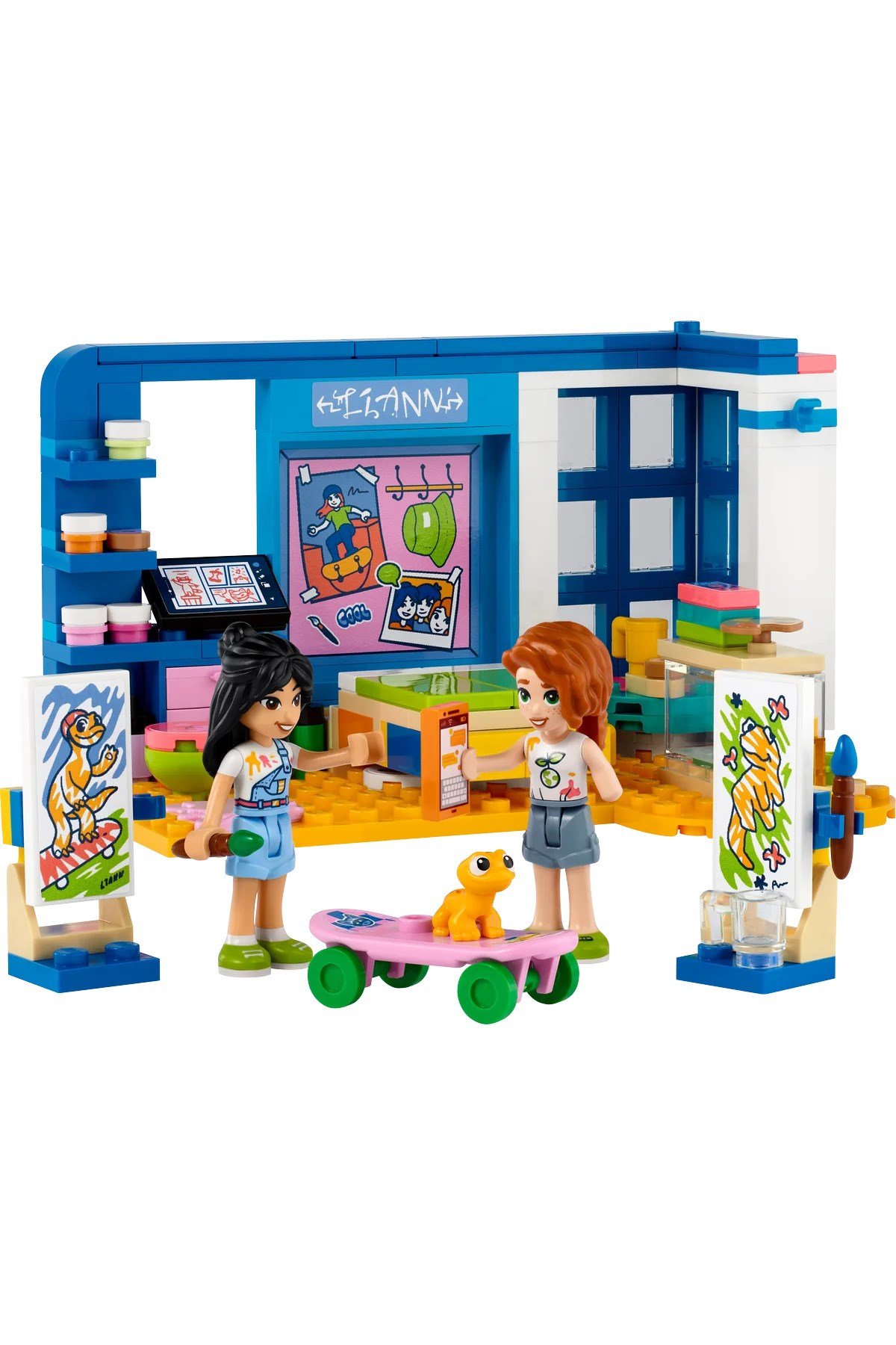 ® Friends Liann'ın Odası 41739 - 6+ Çocuklar için Yaratıcı Oyuncak Yapım Seti (204P)
