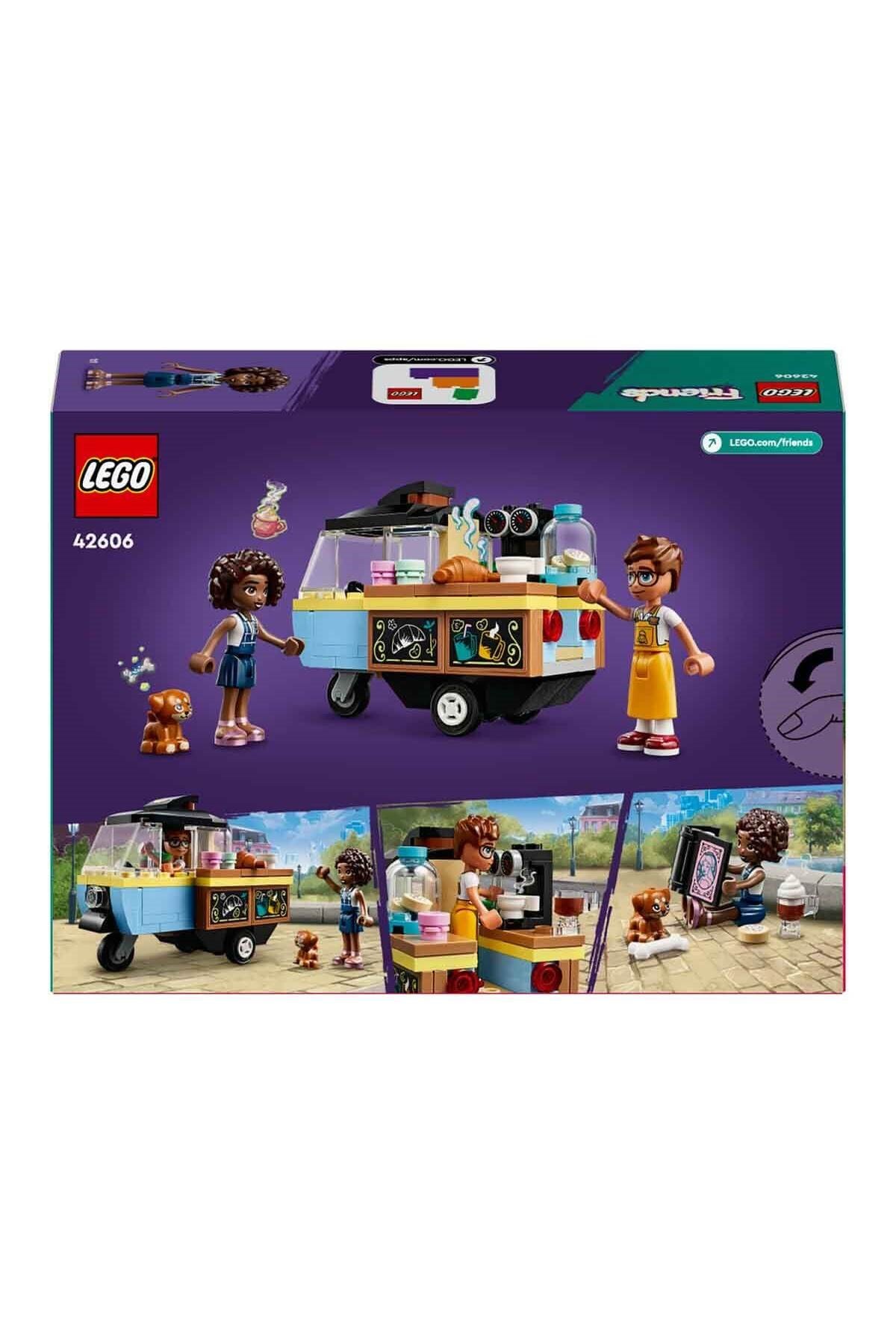 ® Friends Mobil Pastane 42606 - 6 Yaş ve Üzeri Çocuklar için Aliya Minifigürü İçeren Ya