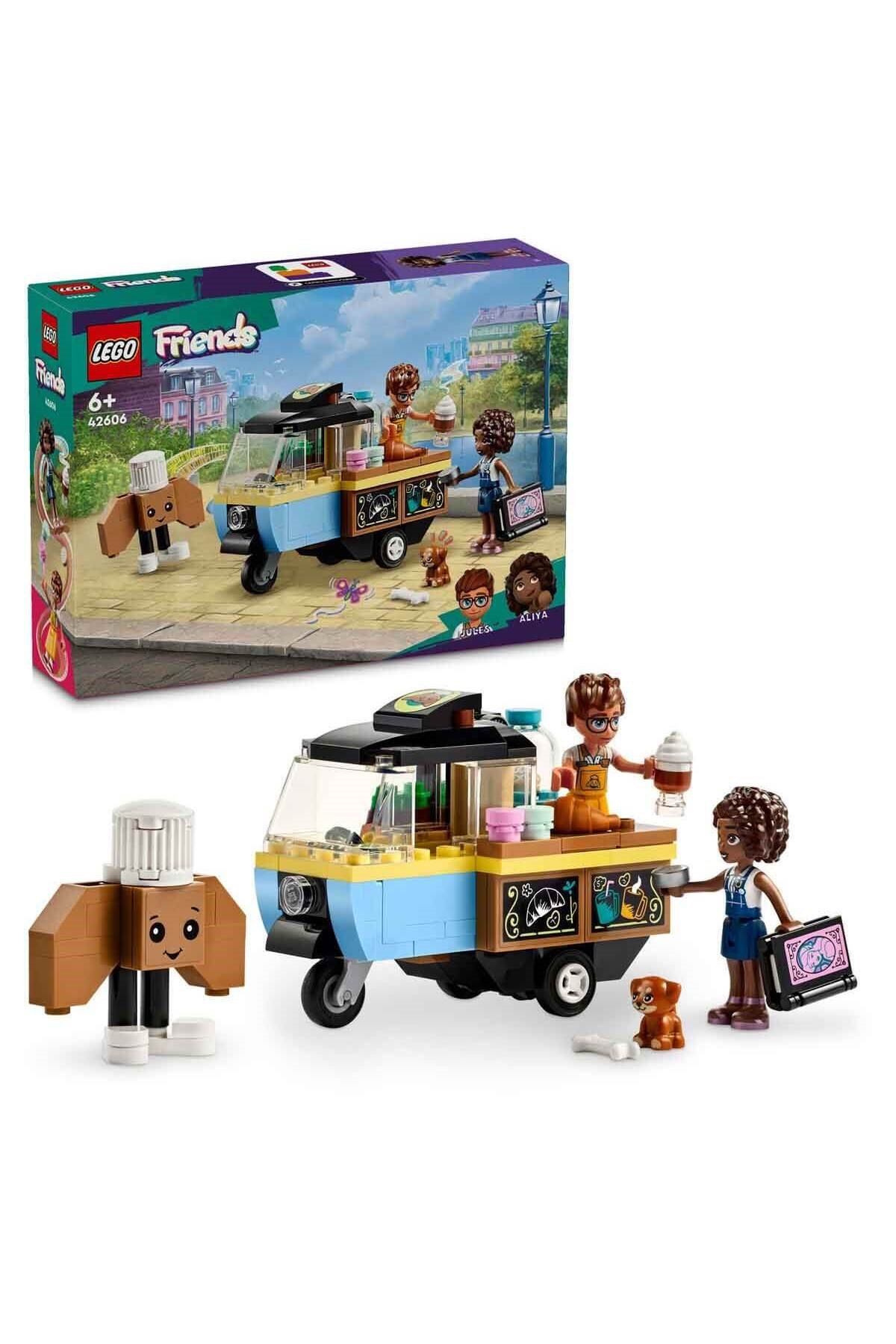 ® Friends Mobil Pastane 42606 - 6 Yaş ve Üzeri Çocuklar için Aliya Minifigürü İçeren Ya