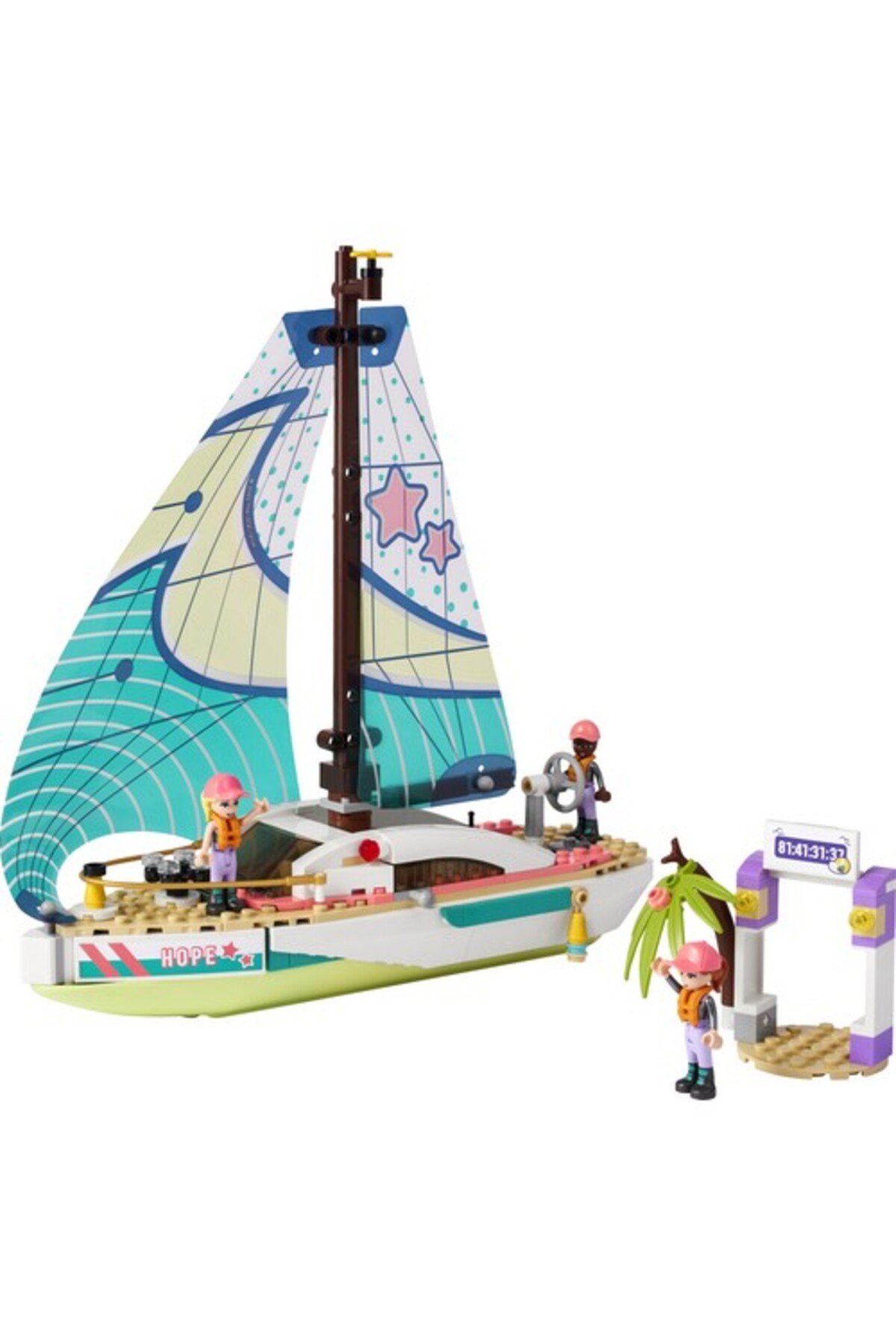 ® Friends Stephanie’nin Yelkenli Macerası 41716-7 Yaş ve Üzeri  Oyuncak Yapım Seti (309 Parça)