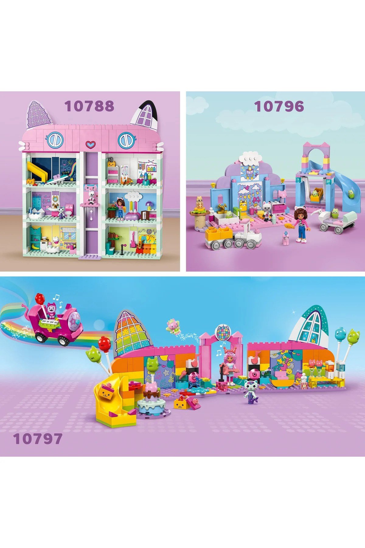 ® Gabby’s Dollhouse Karton Yavru Kedi ile El Sanatları 10795- 4+ Yaratıcı Oyuncak Yapım Seti (60P)