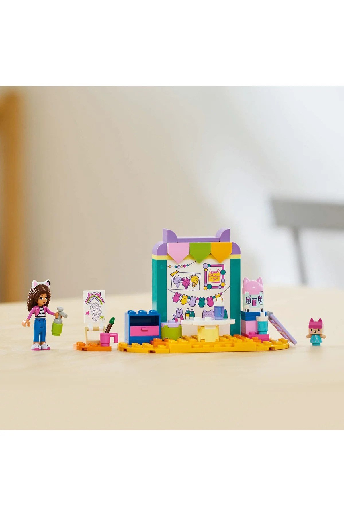® Gabby’s Dollhouse Karton Yavru Kedi ile El Sanatları 10795- 4+ Yaratıcı Oyuncak Yapım Seti (60P)