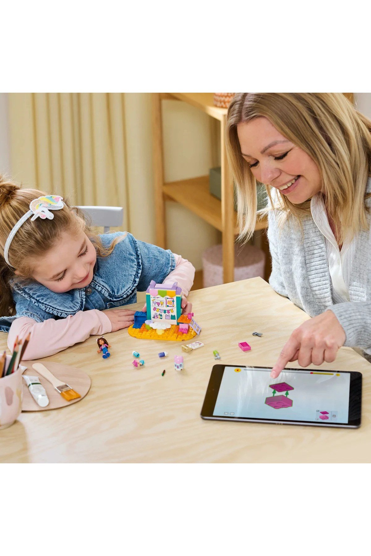 ® Gabby’s Dollhouse Karton Yavru Kedi ile El Sanatları 10795- 4+ Yaratıcı Oyuncak Yapım Seti (60P)