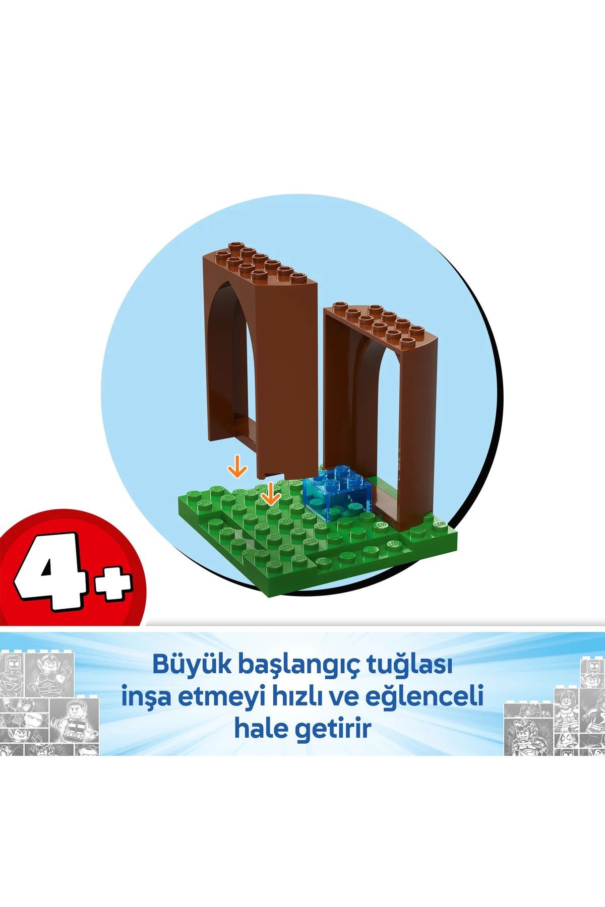 ® Marvel Ağaç Ev Karargahında Spidey ve Gobby'nin Raptor Savaşı 11200 - 4+ Oyuncak Seti (143P)
