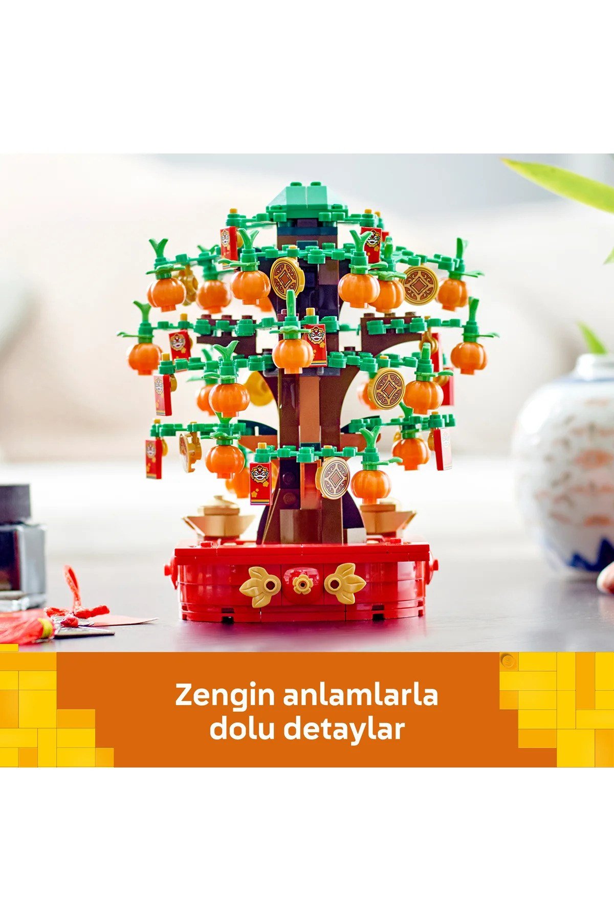 ® Para Ağacı 40648 - 9+ Çocuklar için Yeni Ay Yılı Temalı Oyuncak Yapım Seti (336P)
