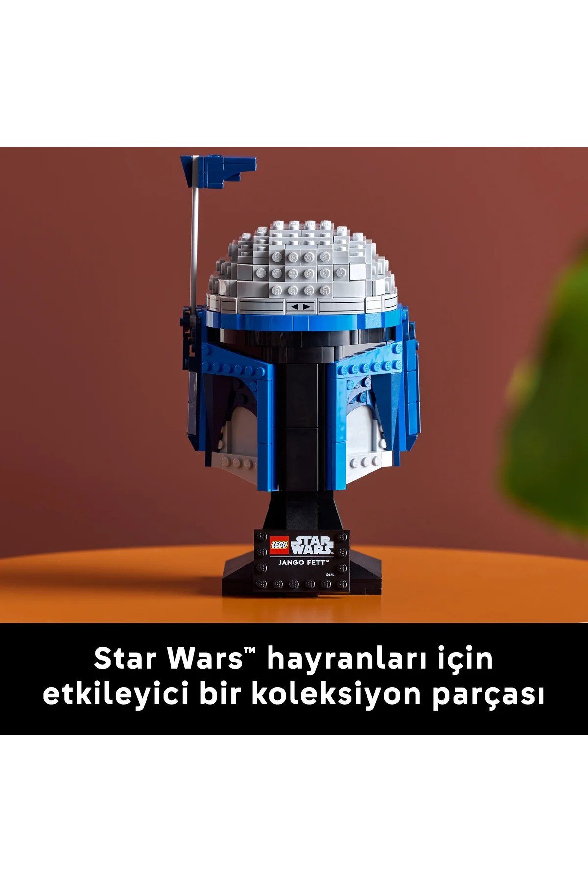 ® Star Wars: Klonların Saldırısı Jango Fett™ Kaskı 75408 - Yetişkinler için Model Yapım Seti (616P)