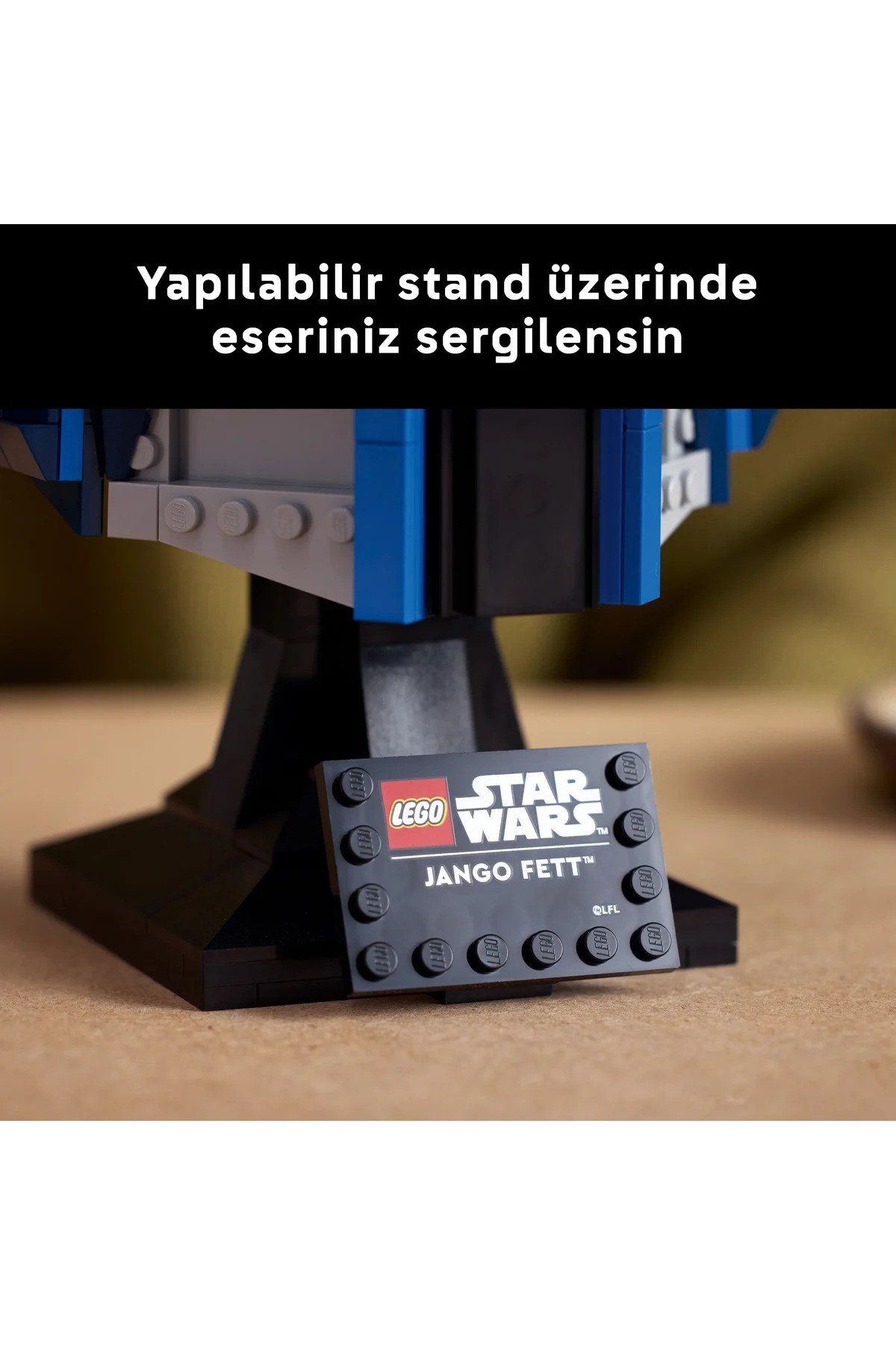 ® Star Wars: Klonların Saldırısı Jango Fett™ Kaskı 75408 - Yetişkinler için Model Yapım Seti (616P)