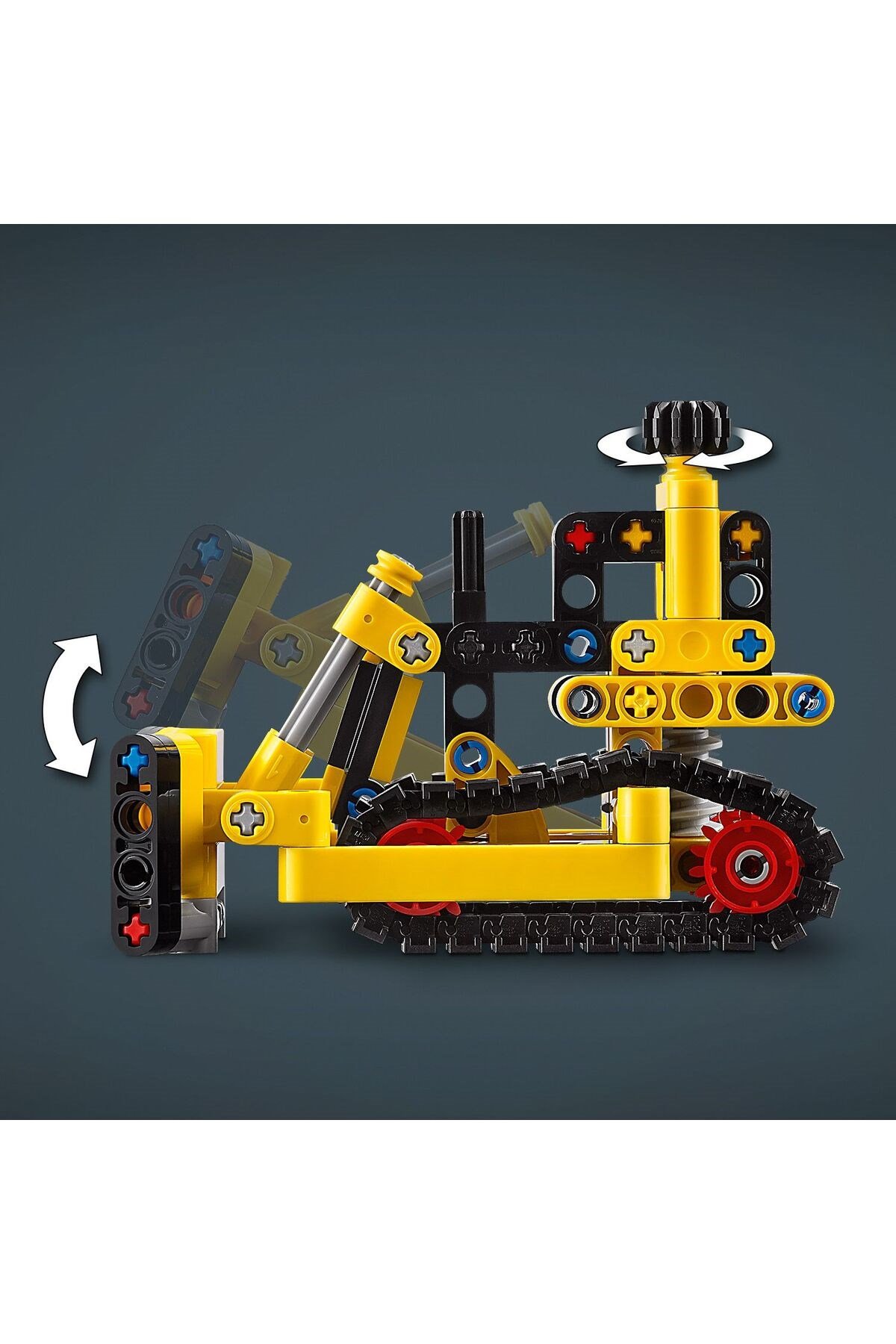 ® Technic Ağır İş Buldozeri 42163 - 7+ Çocuklar için Yaratıcı Oyuncak Model Yapım Seti (195P)