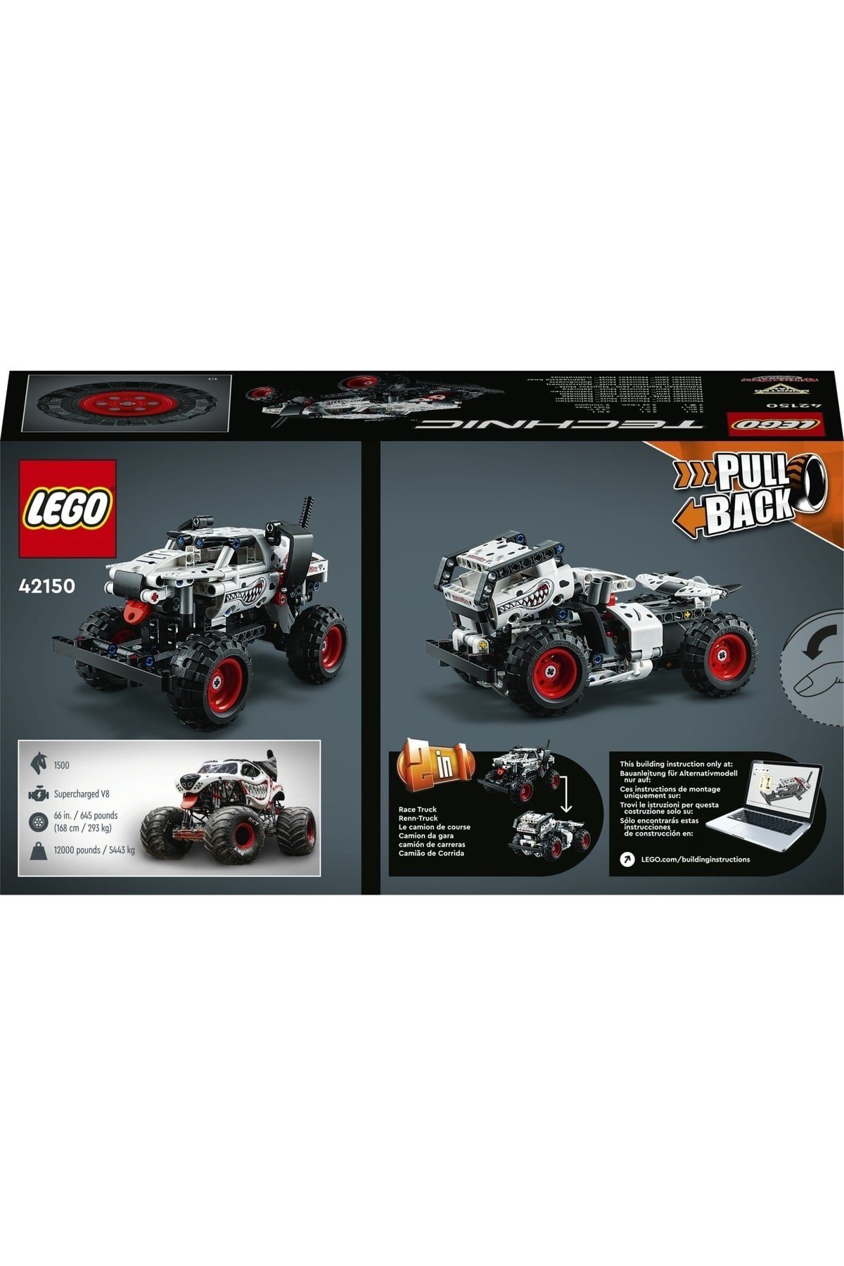 ® Technic Monster Jam™ Monster Mutt™ Dalmaçyalı 42150