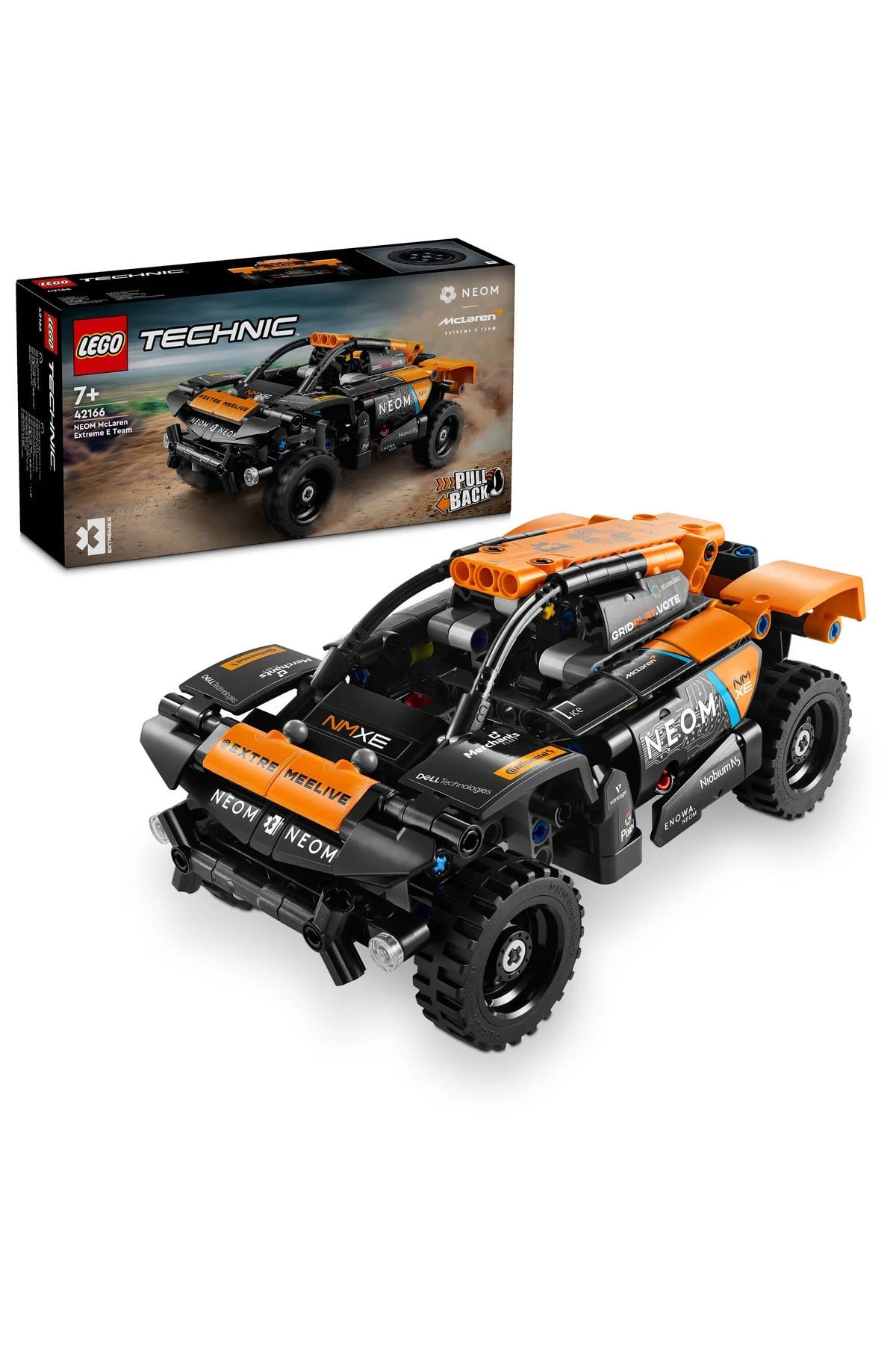 ® Technic NEOM McLaren Extreme E Race Car 42166 - 7+ Çocuklar için Oyuncak Model Yapım Seti (252P)