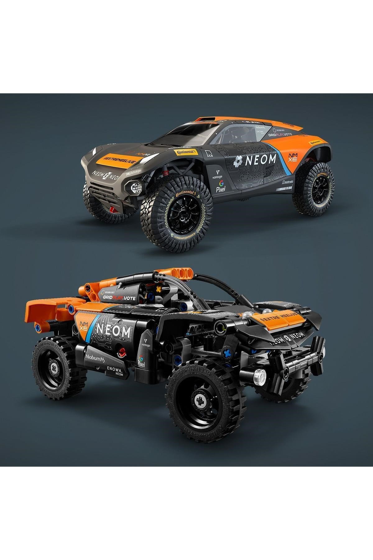® Technic NEOM McLaren Extreme E Race Car 42166 - 7+ Çocuklar için Oyuncak Model Yapım Seti (252P)