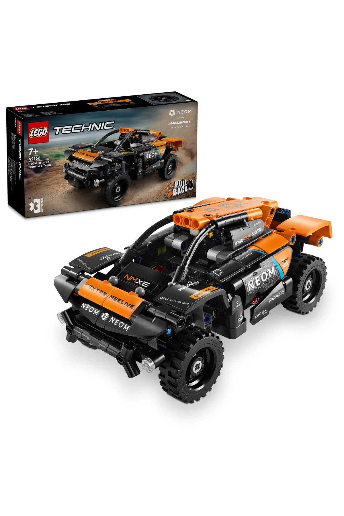 ® Technic NEOM McLaren Extreme E Race Car 42166 - 7+ Çocuklar için Oyuncak Model Yapım Seti (252P)