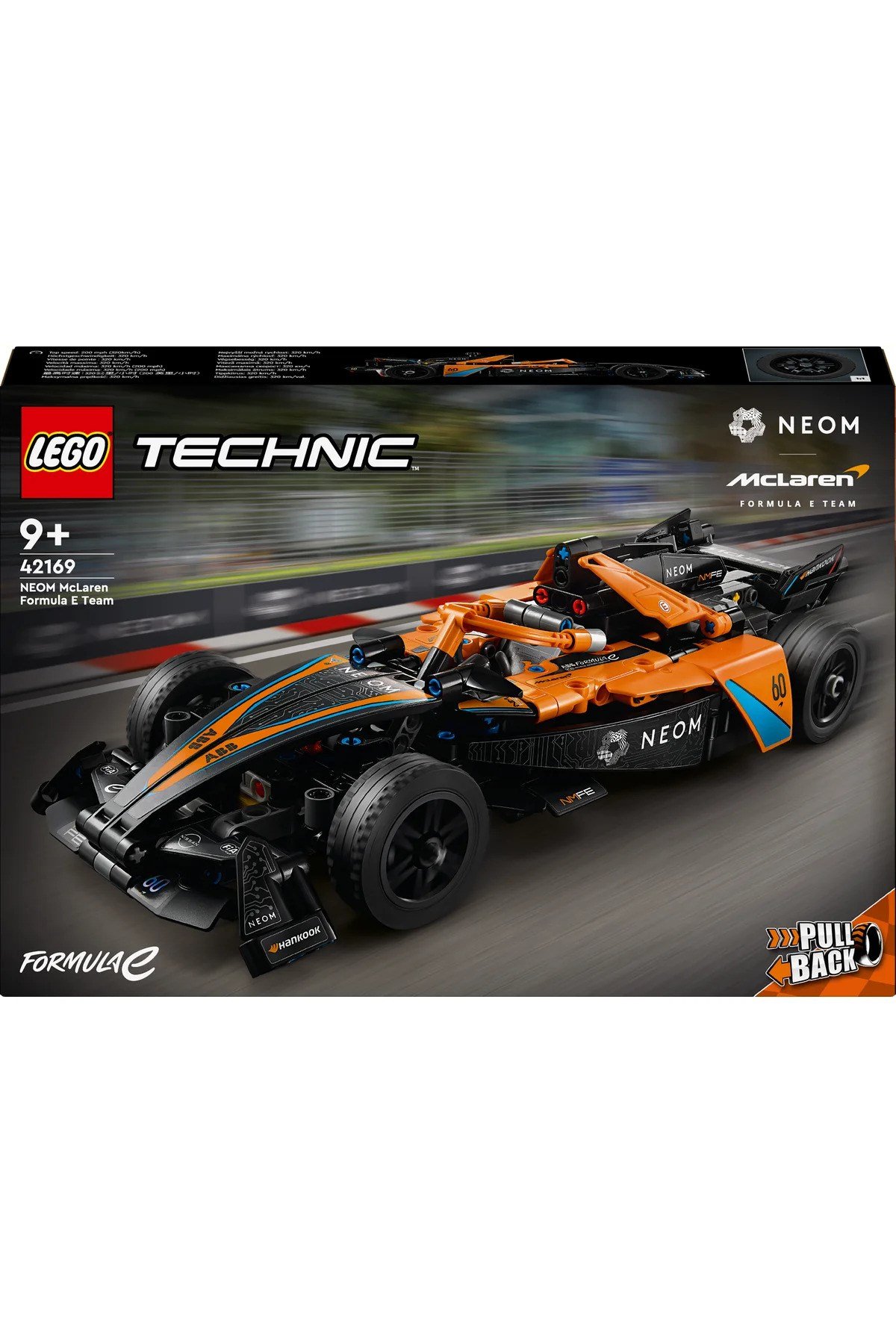 ® Technic NEOM McLaren Formula E Yarış Arabası 42169 - 9+ Yarış Arabası Model Yapım Seti (452P)
