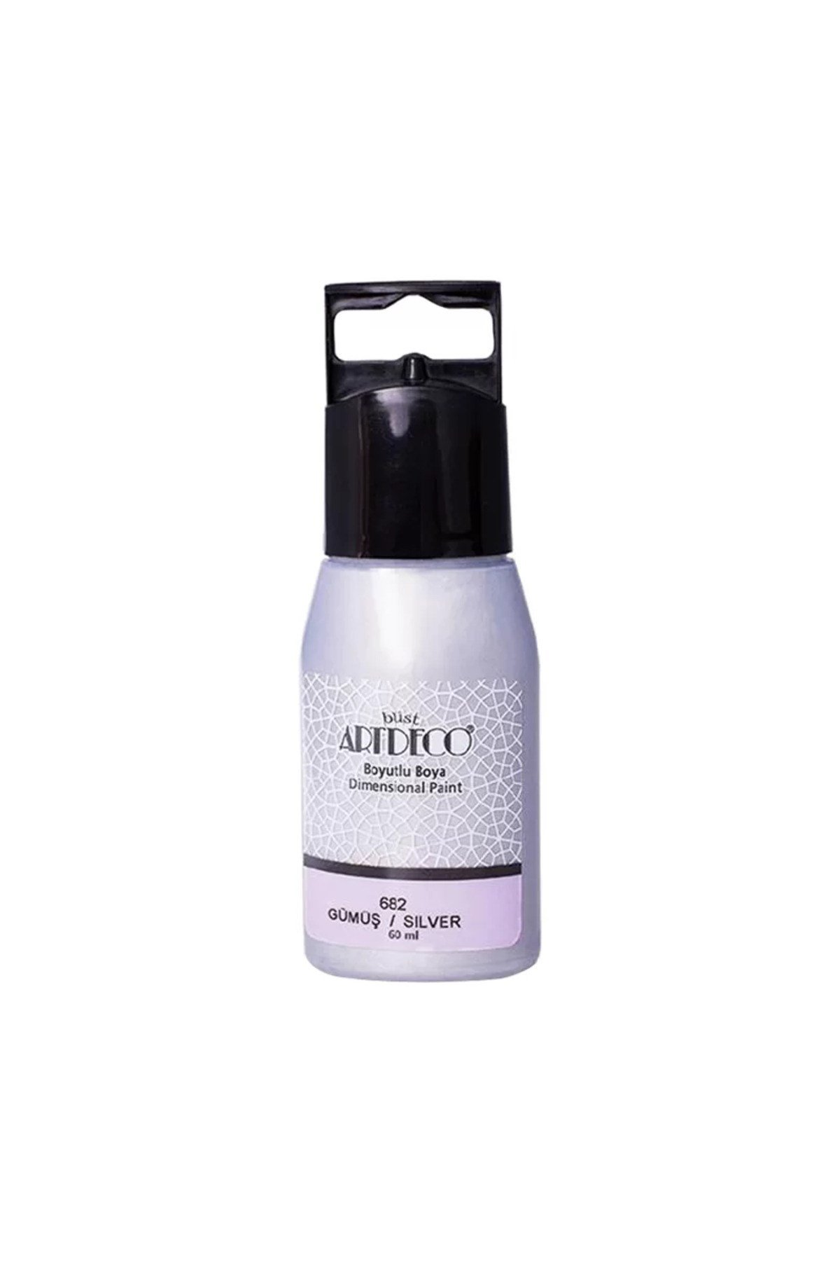 040C BOYUTLU BOYA 682 METALİK GÜMÜŞ 60ml
