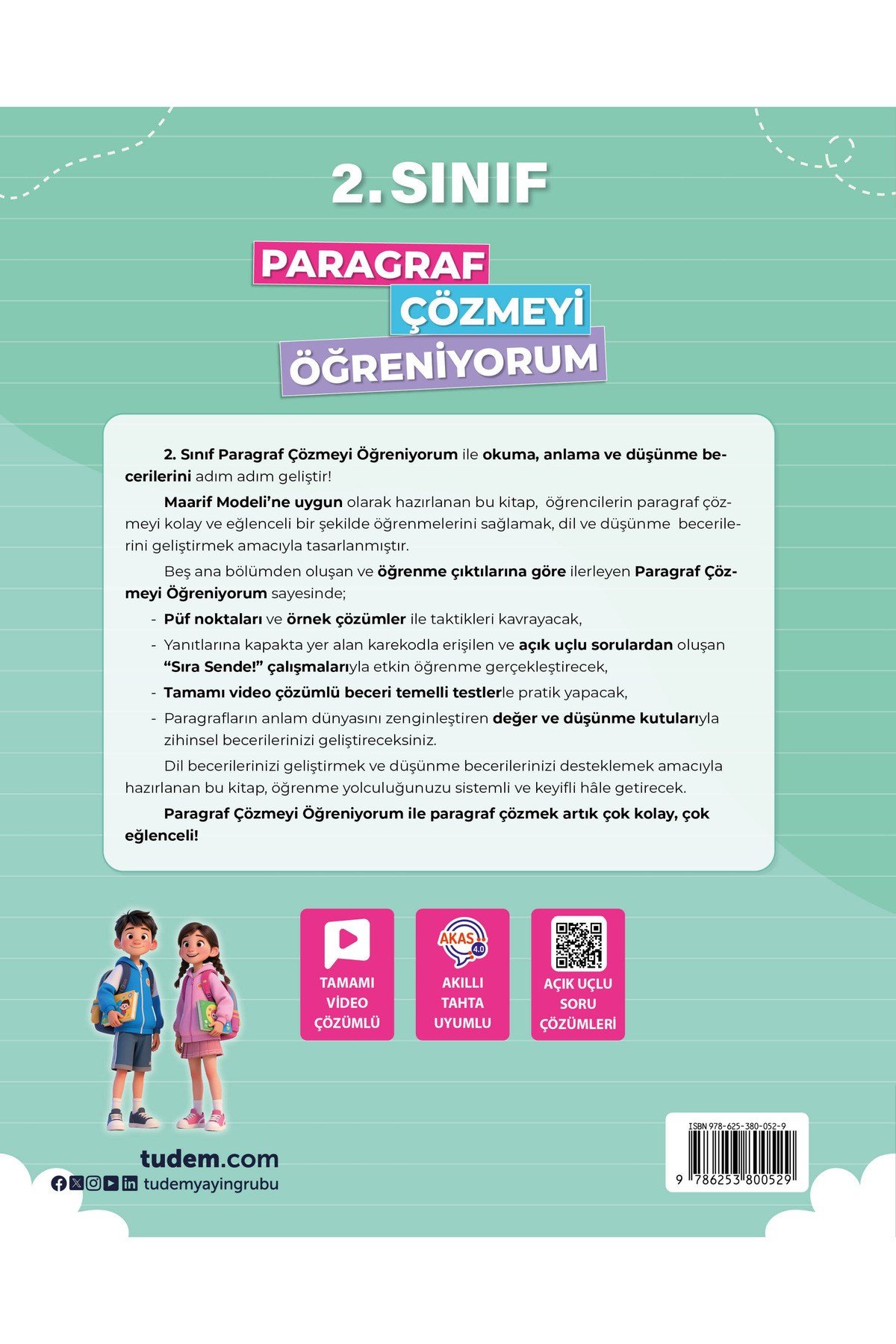 2. Sınıf Paragraf Çözmeyi Öğreniyorum