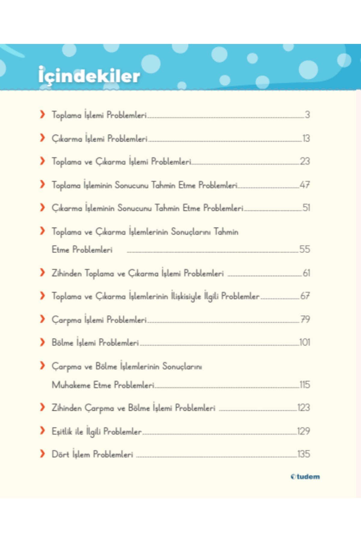 2.Sınıf Problem Çözmeyi Öğreniyorum