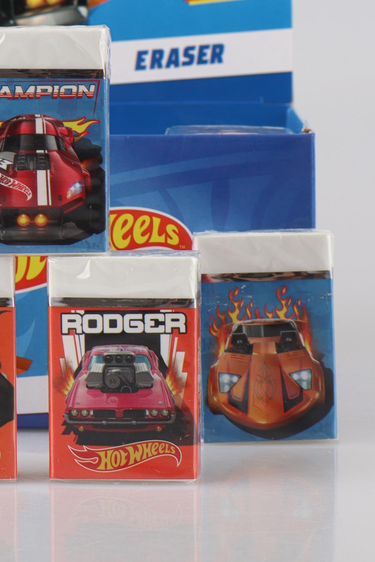 2024 YENİ SEZON LİSANSLI HOT WHEELS 2'Lİ SİLGİ