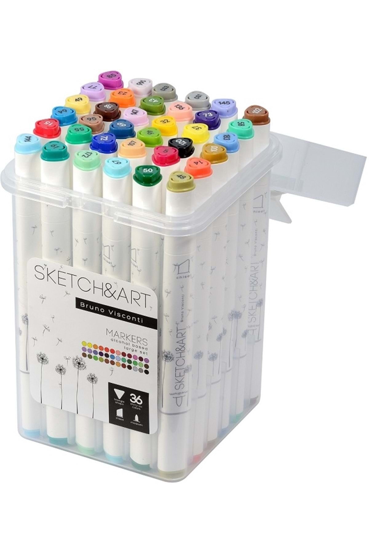 22-0077 Twin Marker Sketch & Art 36 Renk