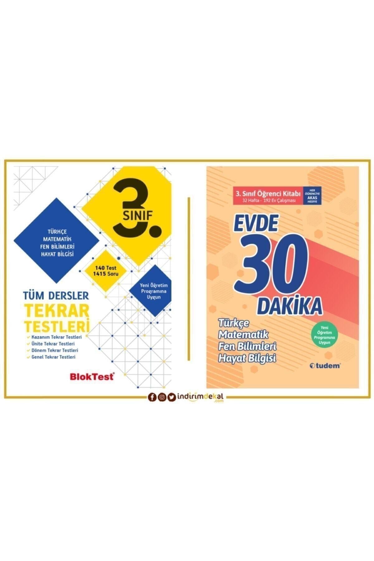 3. Sınıf Tüm Dersler Tekrar Testleri + Evde 30 Dakika