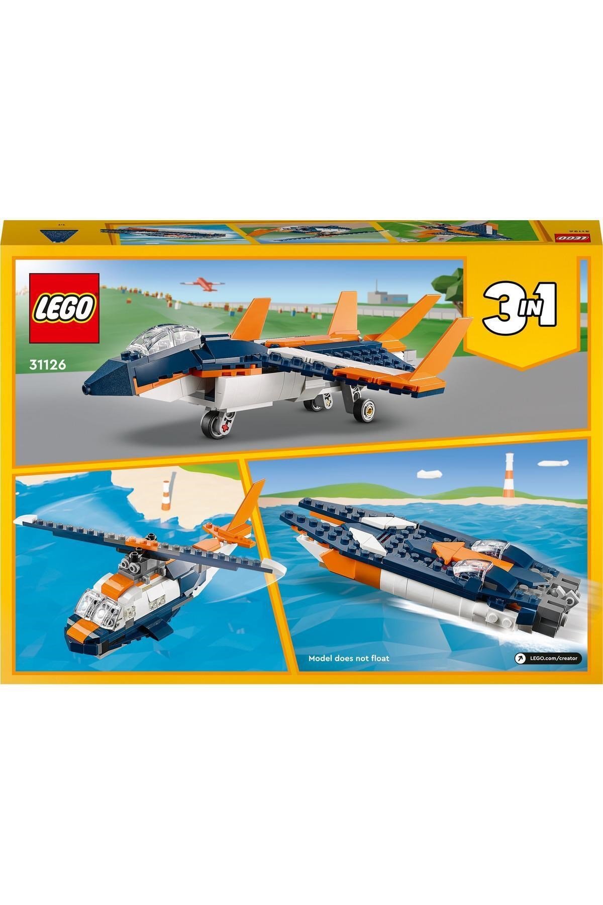 31126 Creator Süpersonik Jet