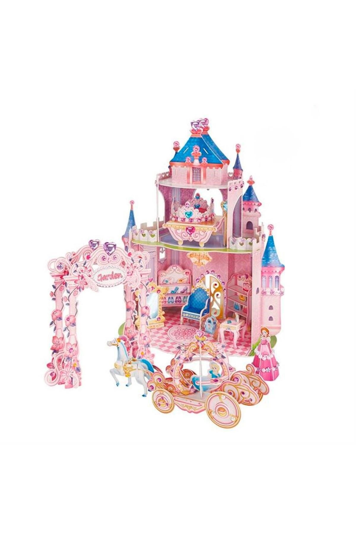 3d Prenses Gizli Bahçe Şatosu 92 Parça Puzzle E1623h
