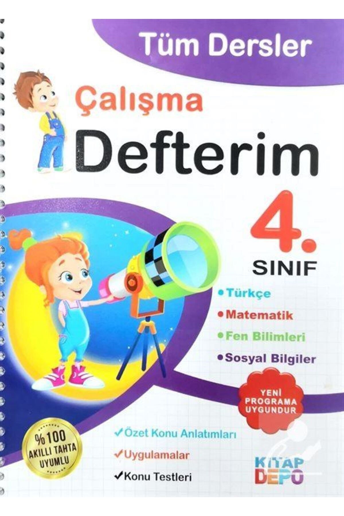 4. Sınıf Tüm Dersler Çalışma Defterim