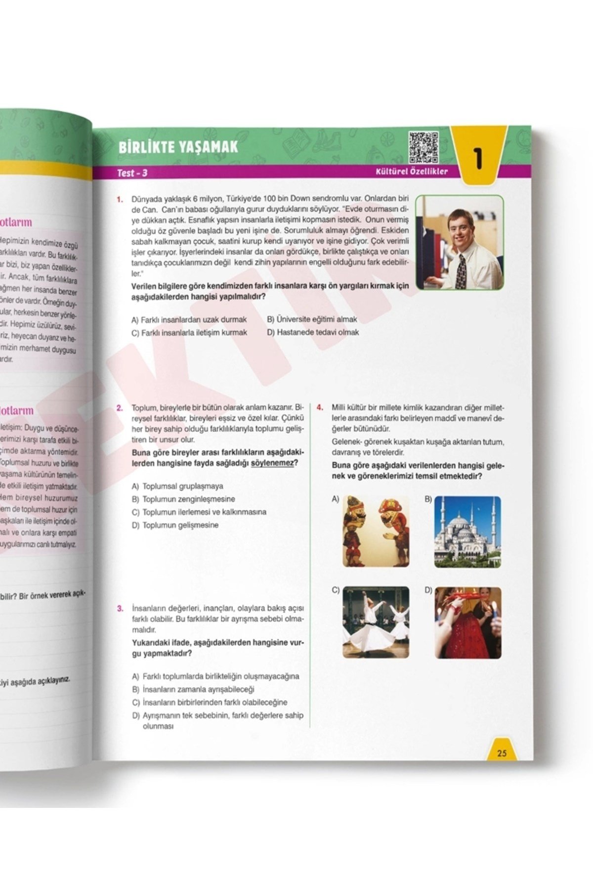 5.sınıf SOSYAL BİLGİLER Etkileşimli Defter
