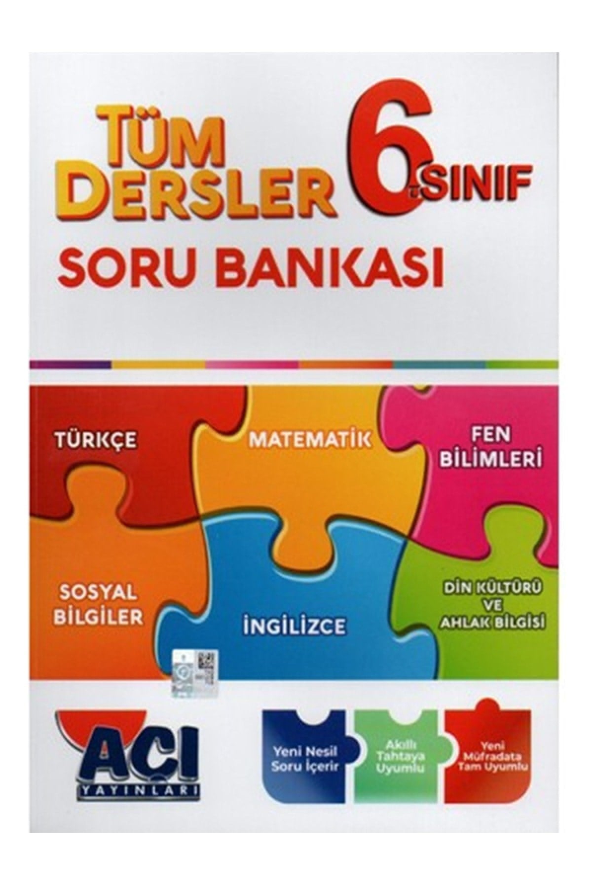 6.sınıf Açı Tüm Dersler Soru Bankası