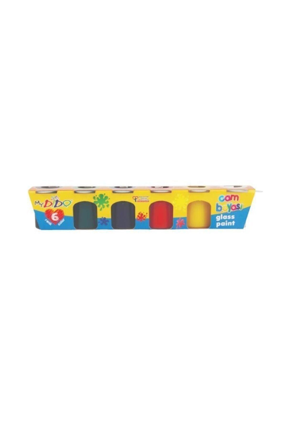 6 Renk Cam Boyası 6x22 ml
