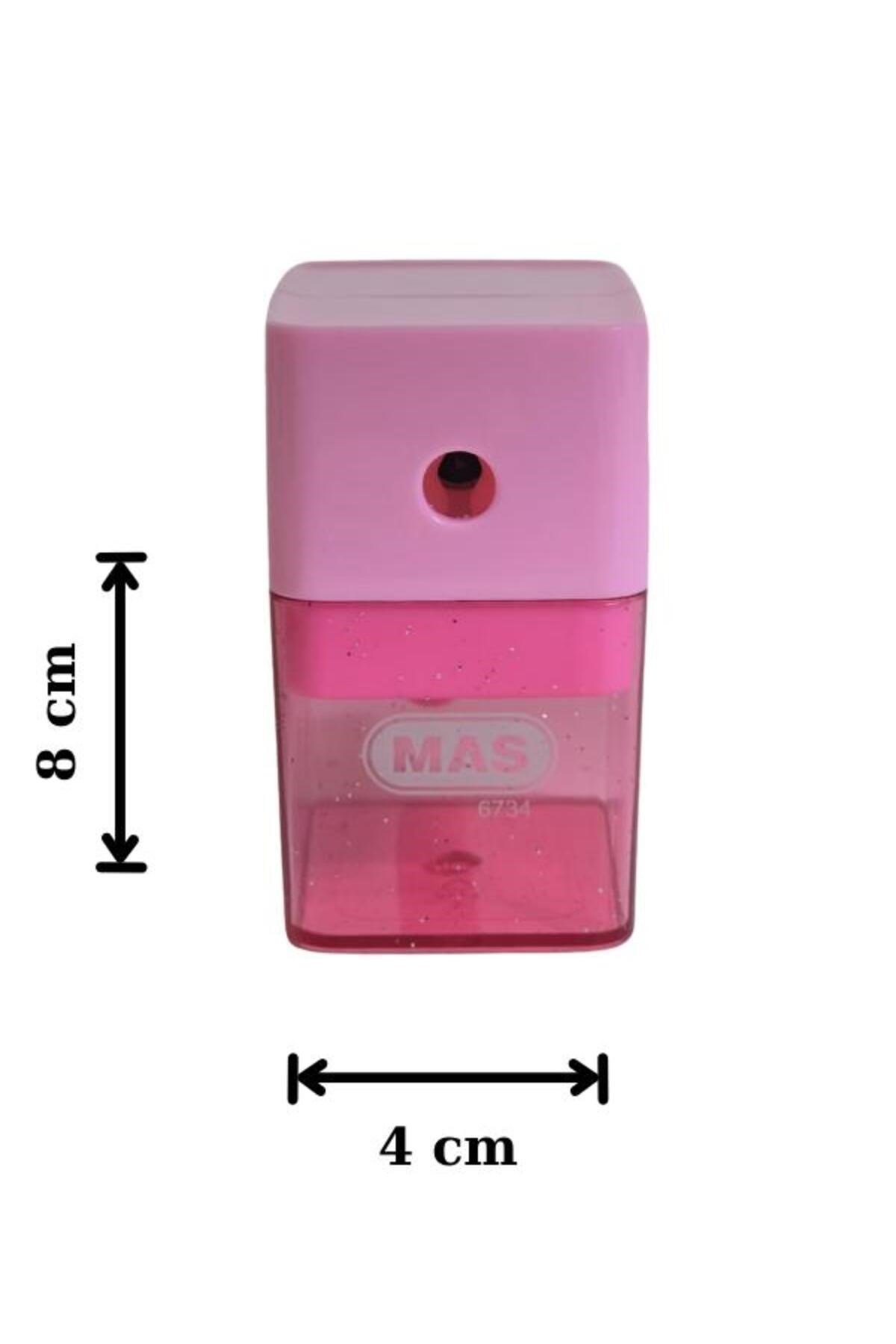 6734 Masaüstü Kollu Kalemtraş - Pembe