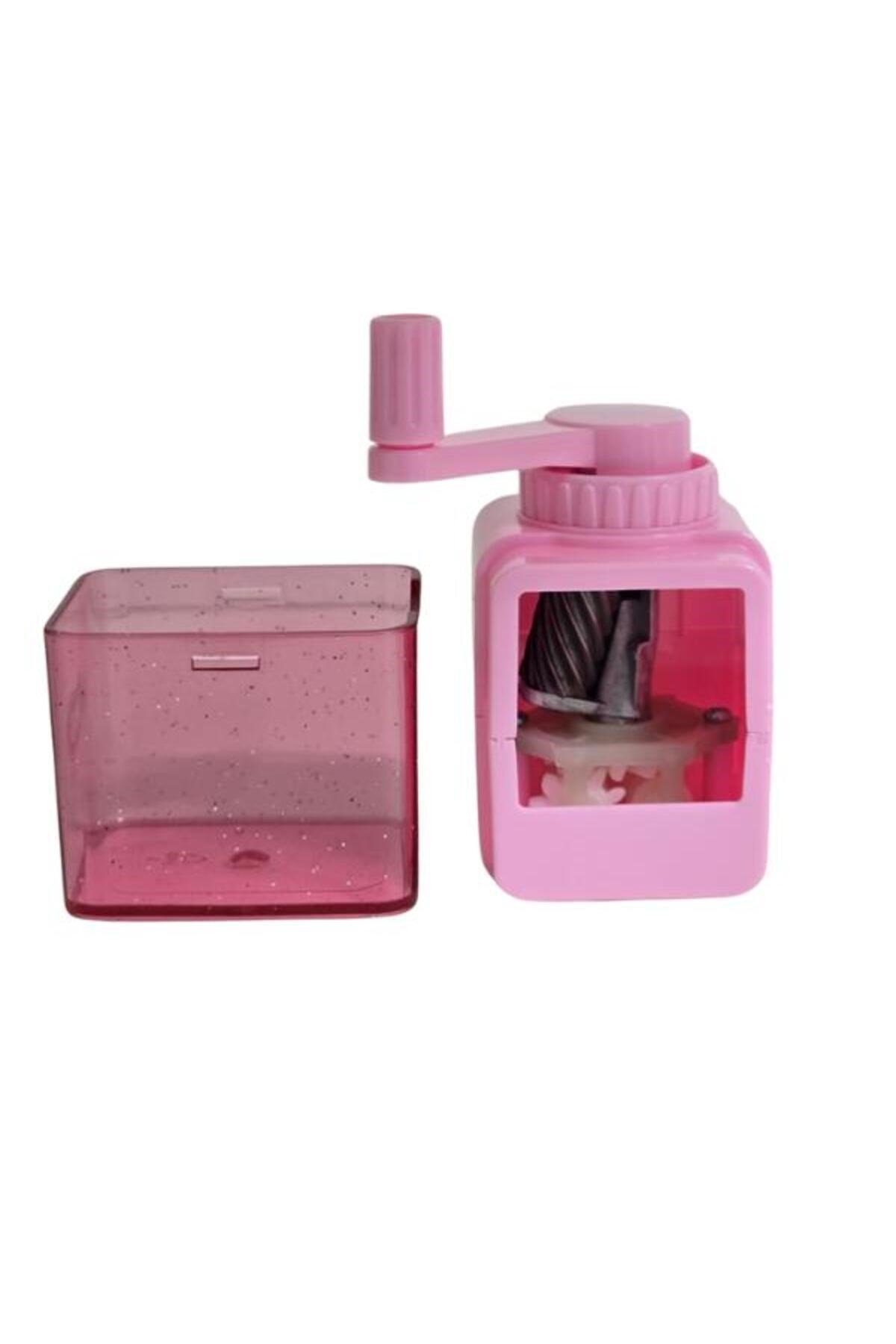 6734 Masaüstü Kollu Kalemtraş - Pembe