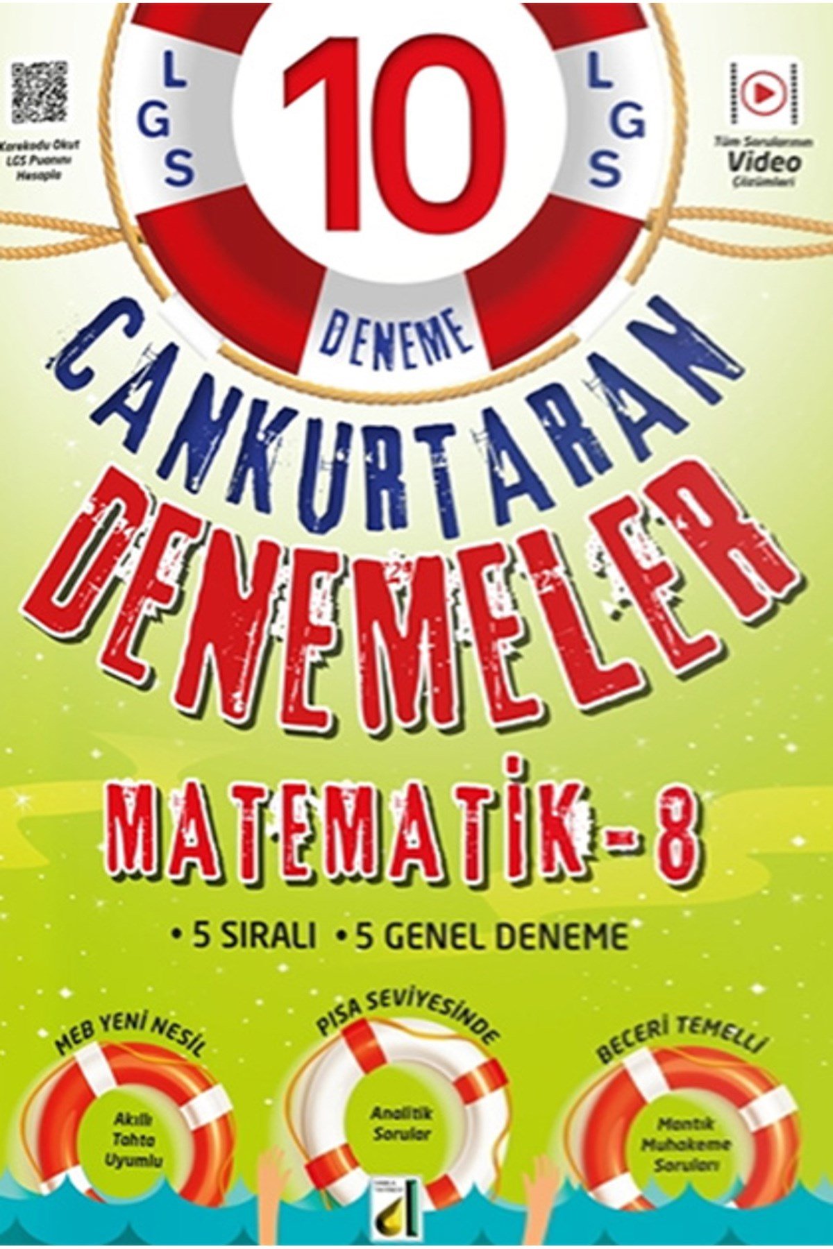 8.Sınıf Matematik Cankurtaran 10 Lu Deneme Damla Yayınevi