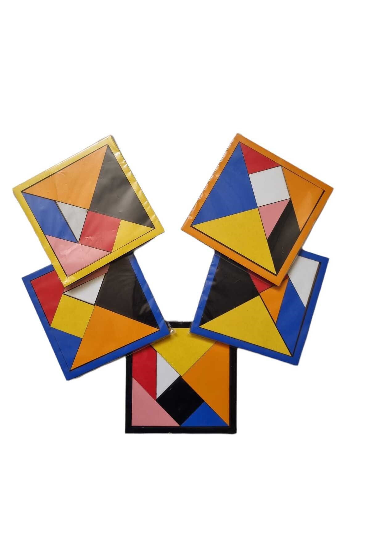 Ahşap Tangram Oyuncak 1 Adet
