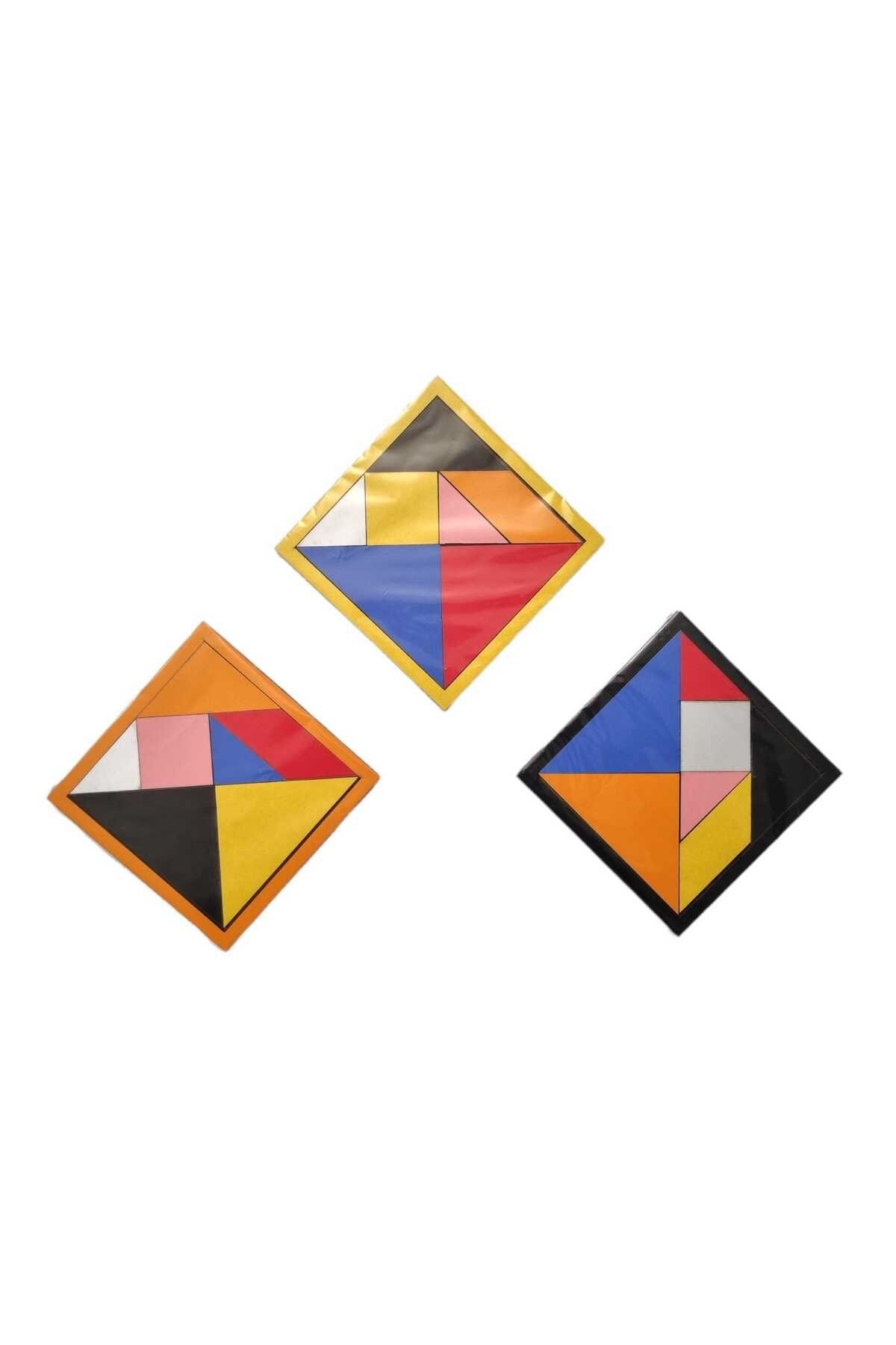 Ahşap Tangram Oyuncak 1 Adet
