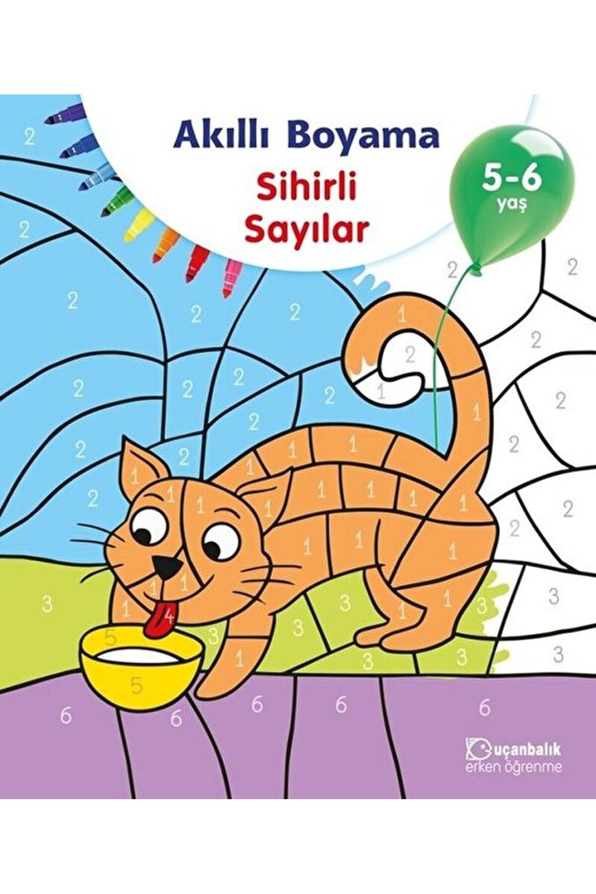Akıllı Boyama - Sihirli Sayılar / Kolektif / Uçanbalık Yayıncılık / 9789755873237
